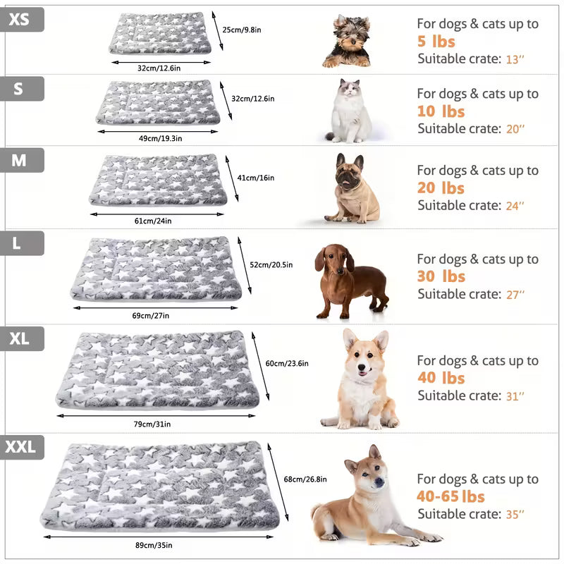 Reversible Fleece Dog & Cat Blanket