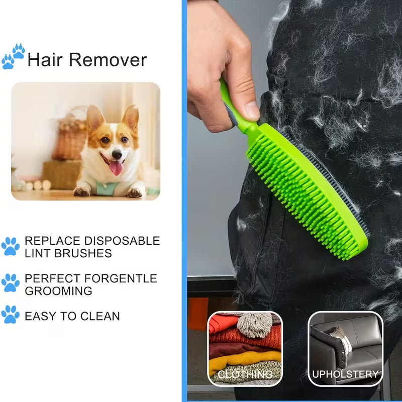 Silicone Pet Hair Remover Brush