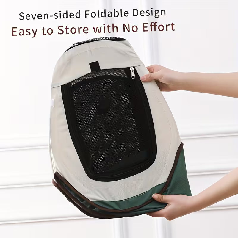 Large HexagonalcCat Playpen Tent