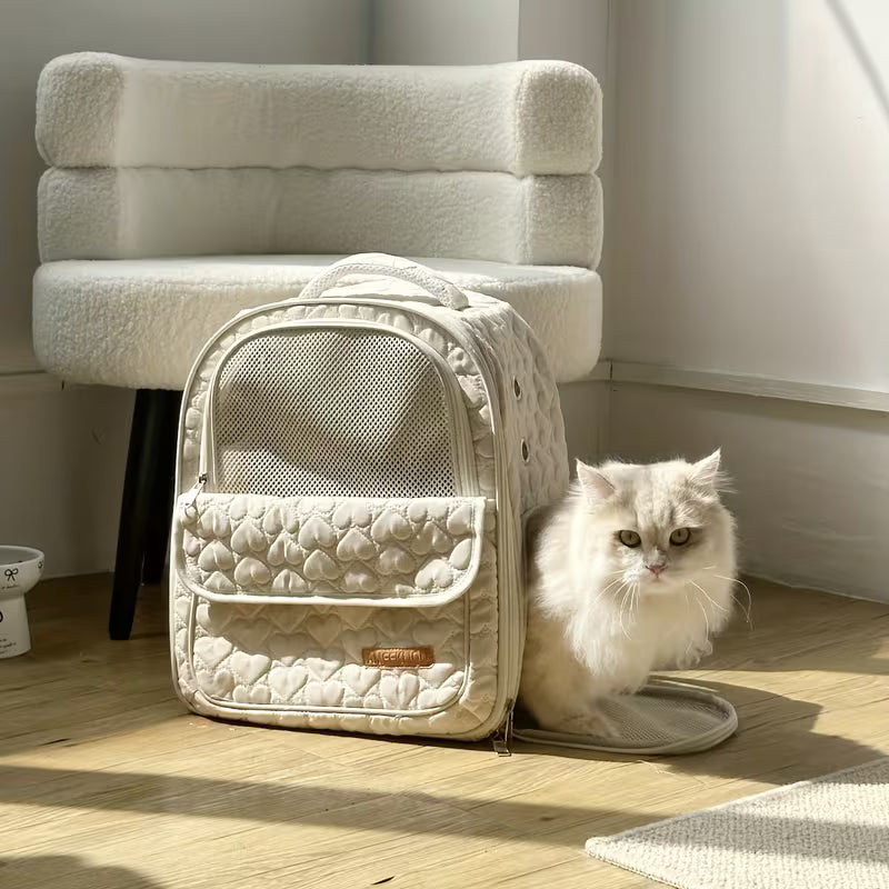 AMEEKLION Pet Backpack for Cats – Portable Travel Carrier