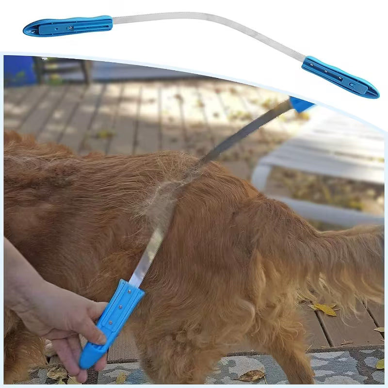 Dual-Sided Dog Shedding Blade