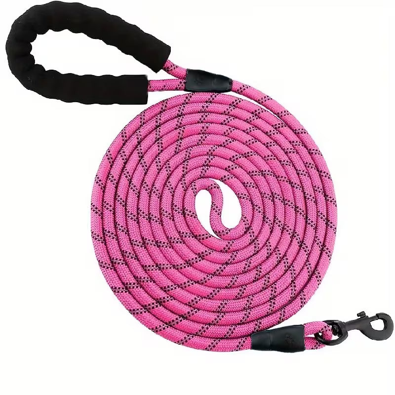 Reflective Heavy-Duty Nylon Dog Leash