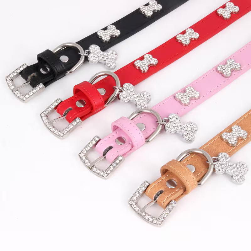 Cat leash with Diamond Buckle
