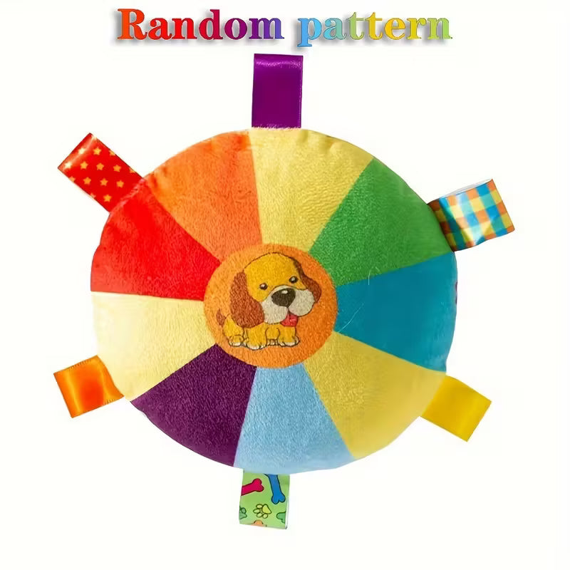 Plush Cartoon Squeaky Dog Toy