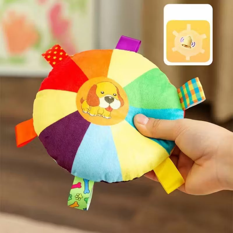 Plush Cartoon Squeaky Dog Toy