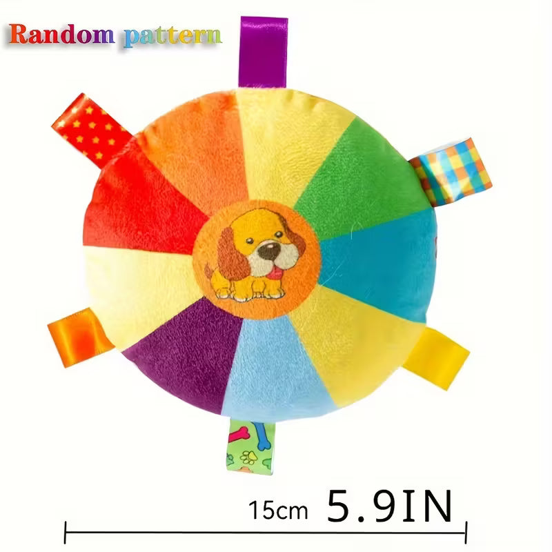 Plush Cartoon Squeaky Dog Toy