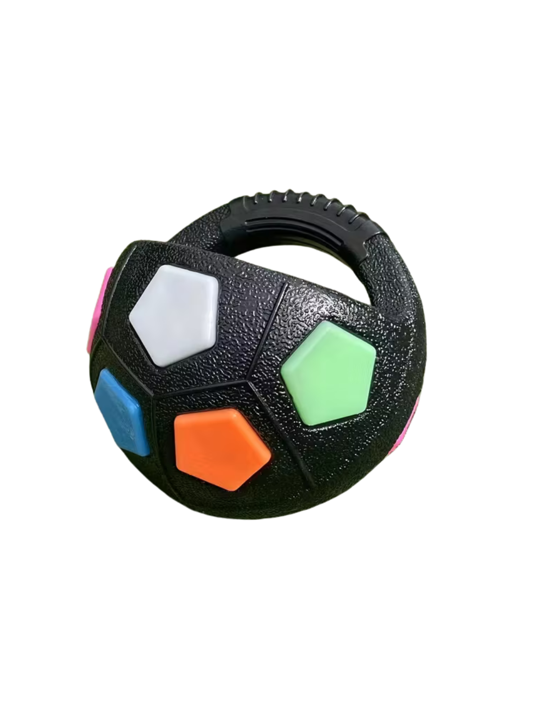 TPR Squeaky Dog Football