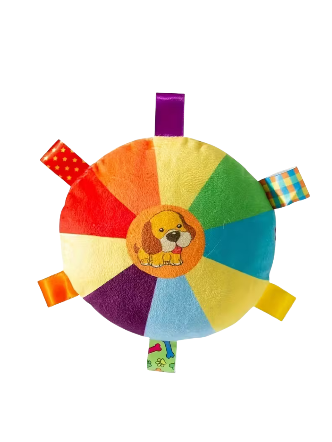 Plush Cartoon Squeaky Dog Toy