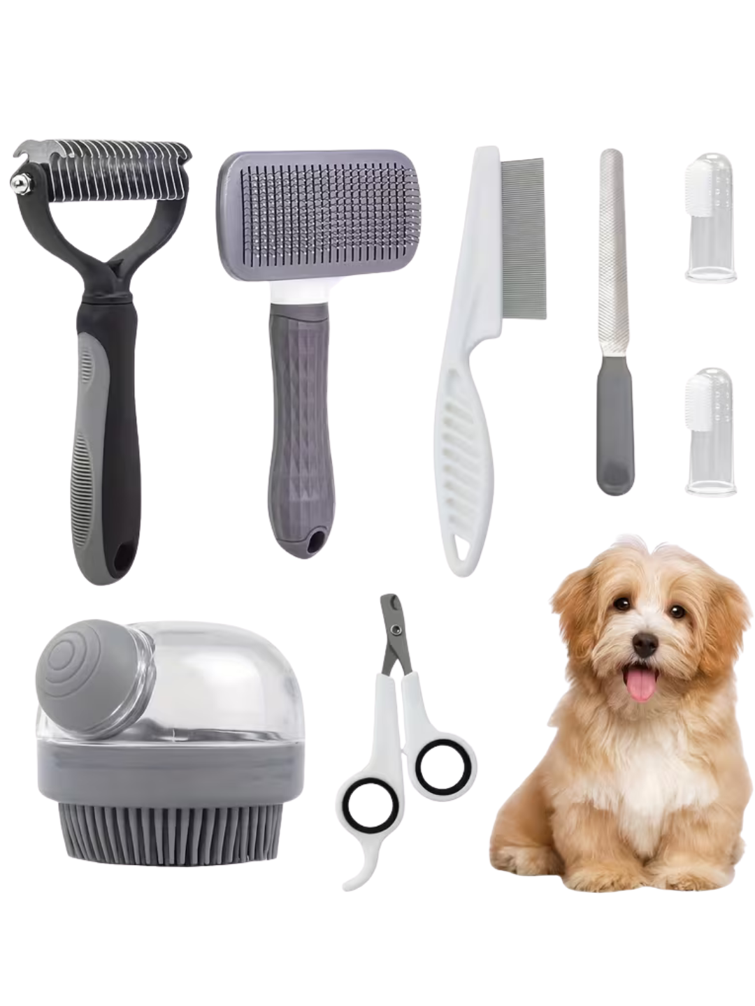 8pcs Dog Grooming Set