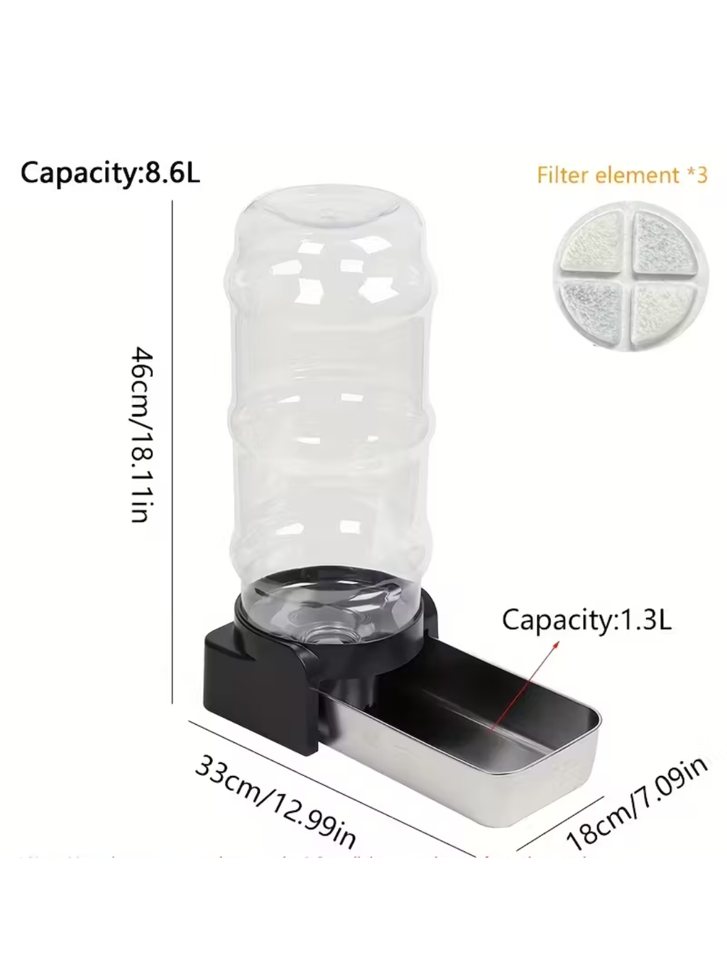 Pet Gravity Water Dispenser