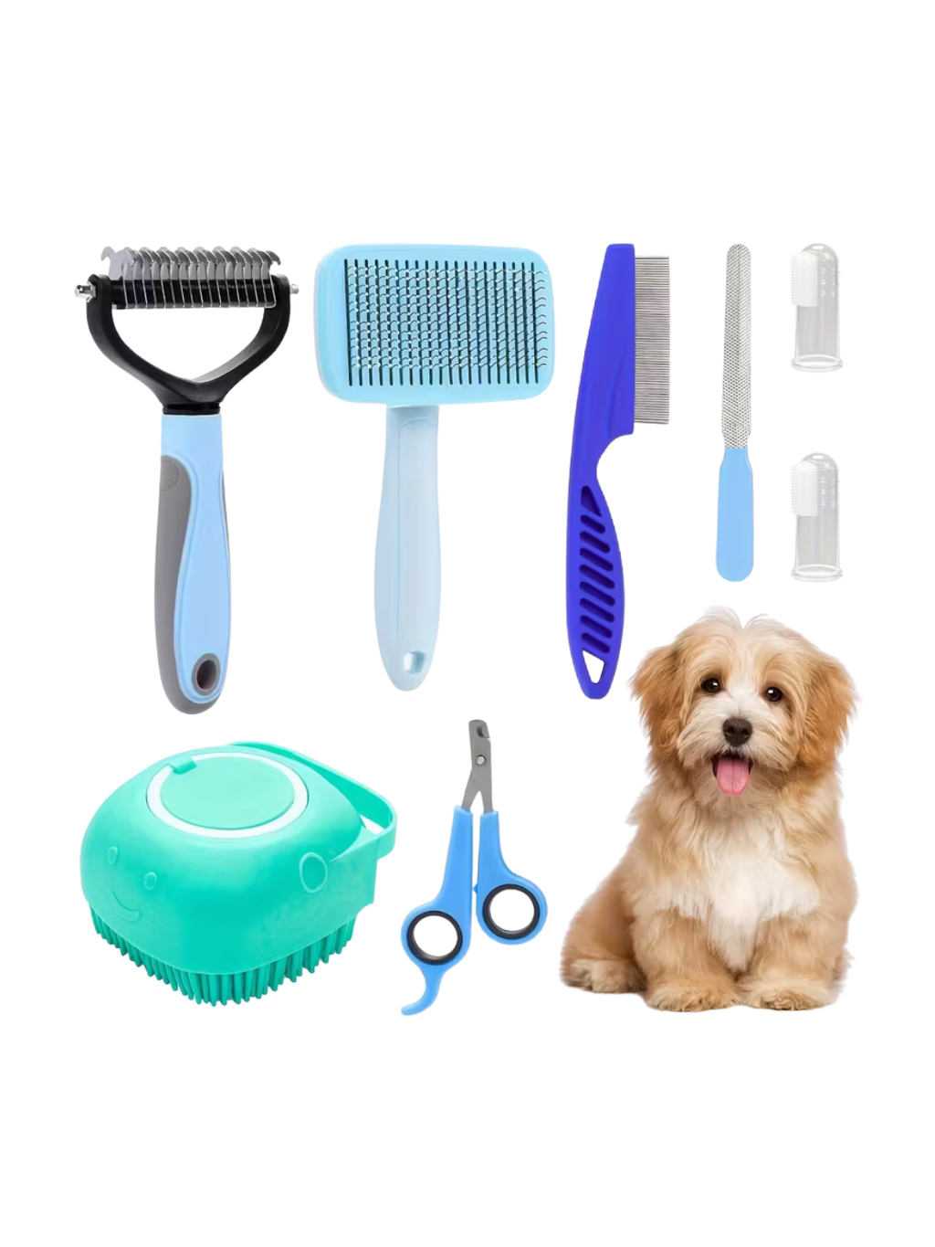 8pcs Dog Grooming Set