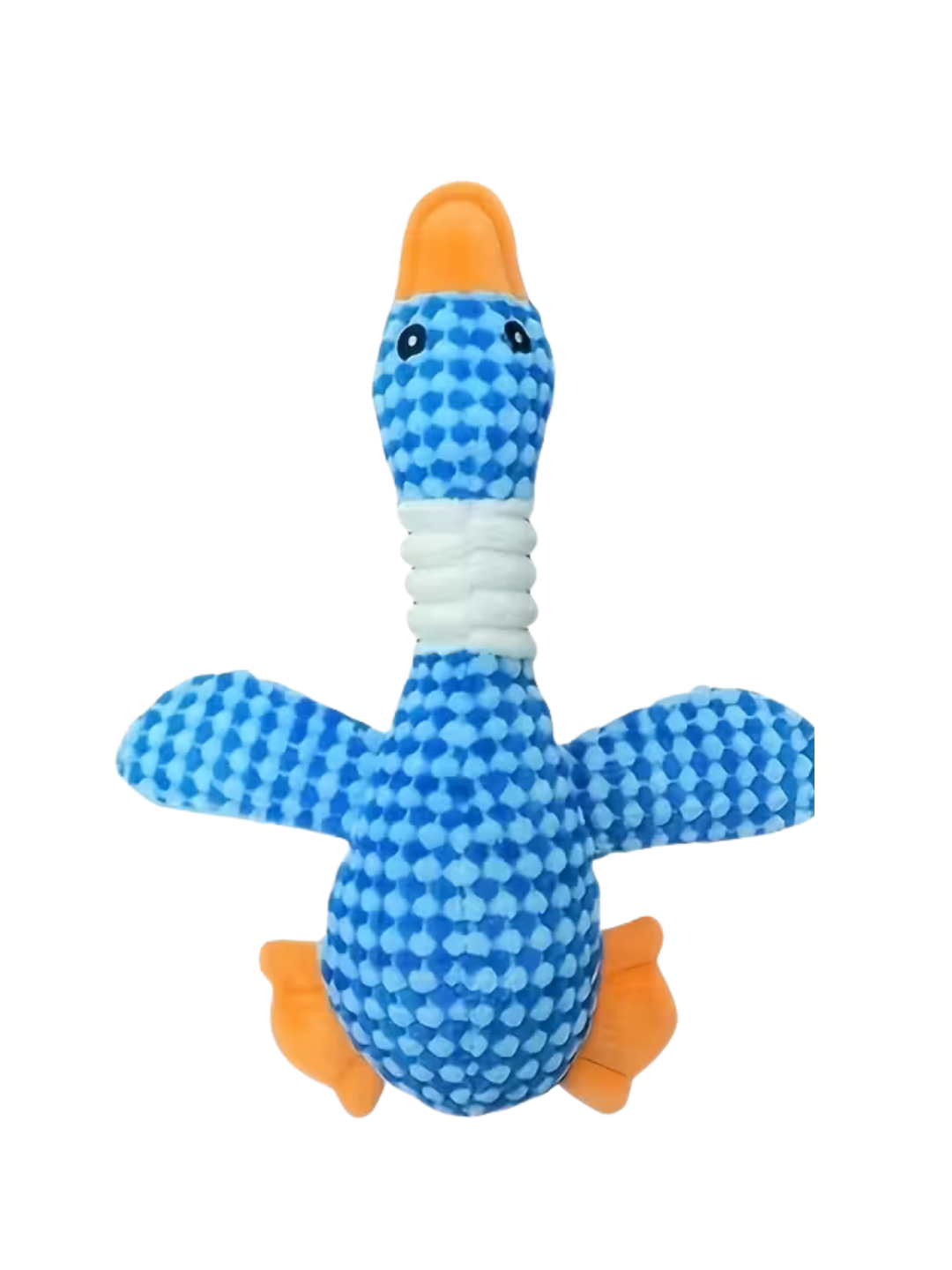 Plush Goose-Shaped Dog Toy