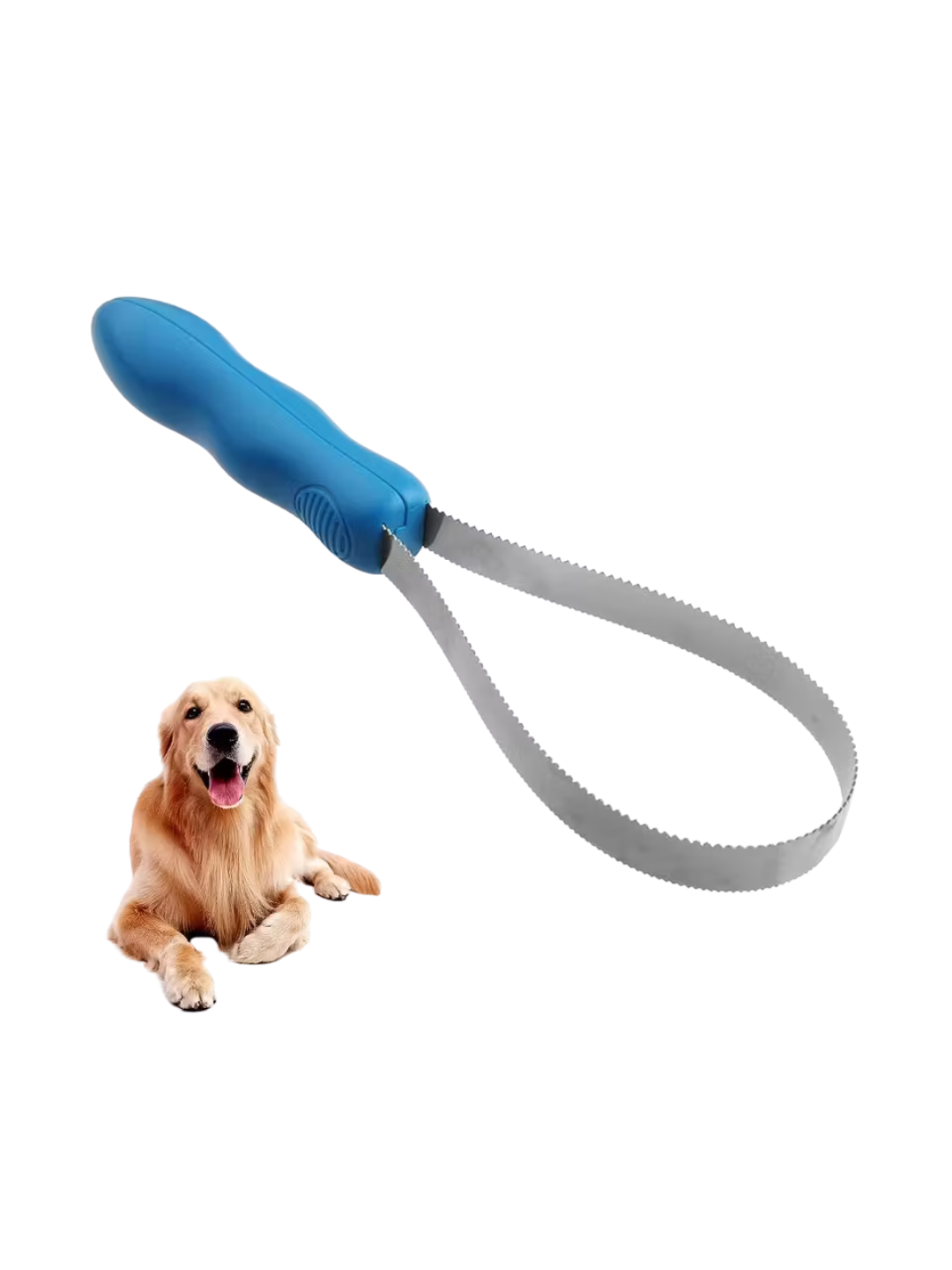 Dual-Sided Dog Shedding Blade