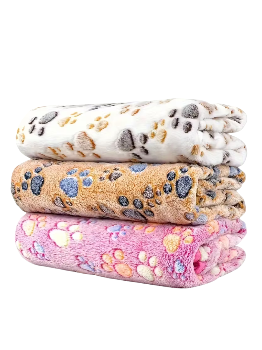 Washable Dog Fleece Blanket Set