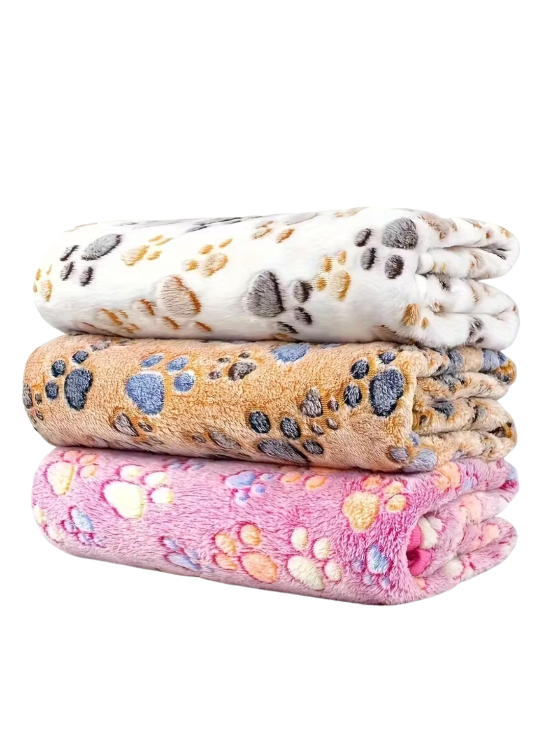 Washable Dog Fleece Blanket Set