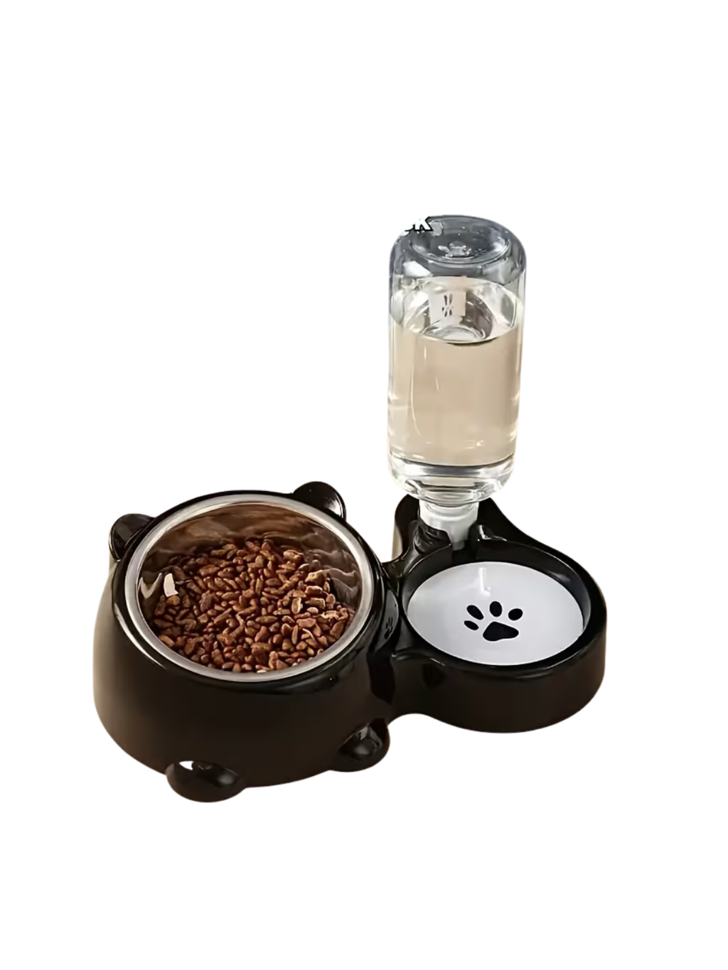 2-in-1 automatic pet feeder and water dispenser