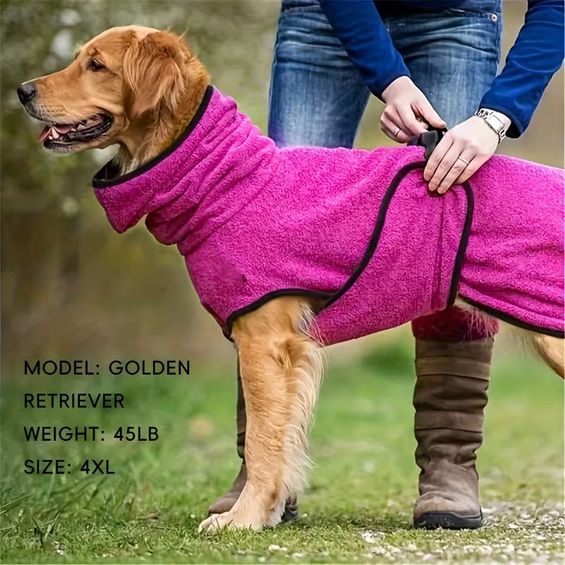 Thickened Hooded Dog Coat