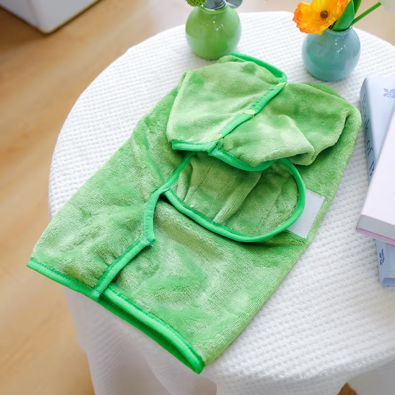 Adorable Green Frog Cat Bathrobe