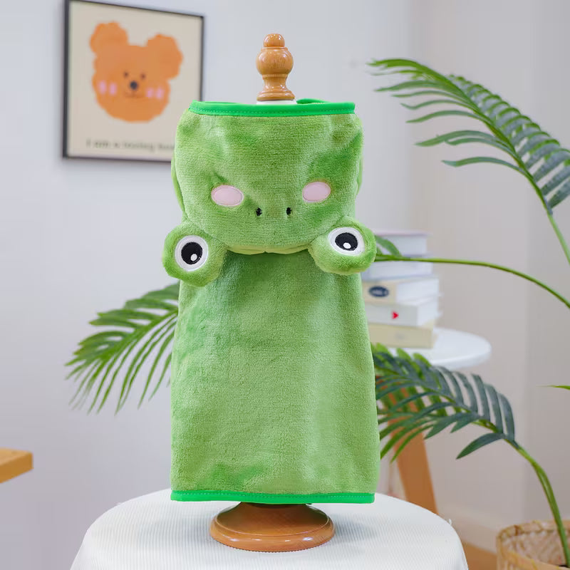 Adorable Green Frog Cat Bathrobe