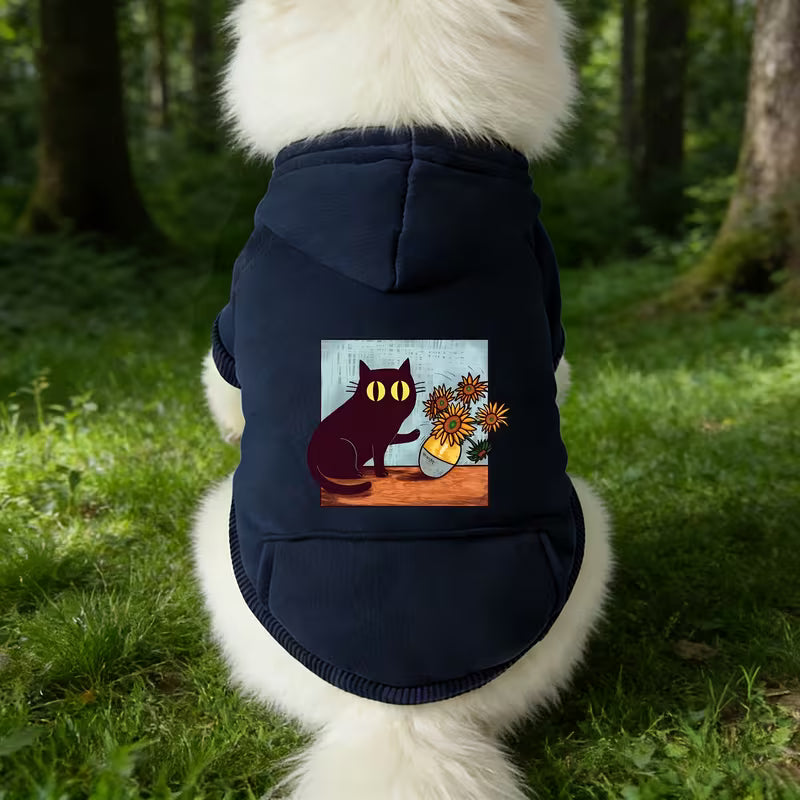 Cozy Cat Hoodie Coat