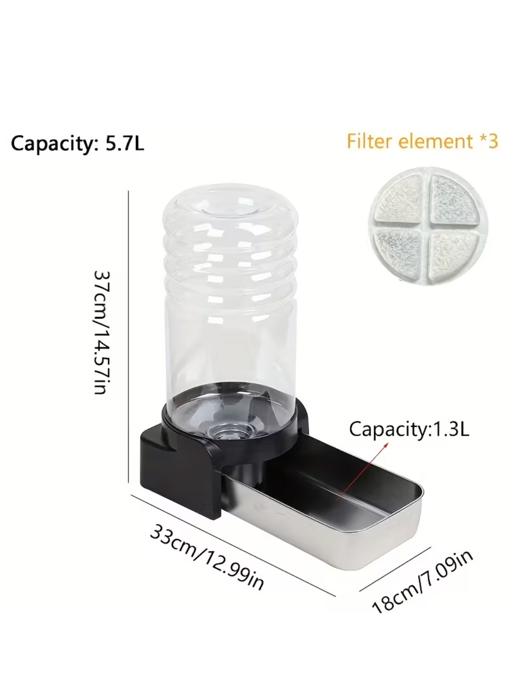 Pet Gravity Water Dispenser