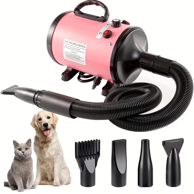 High-Power Low-Noise Dog Hair Dryer
