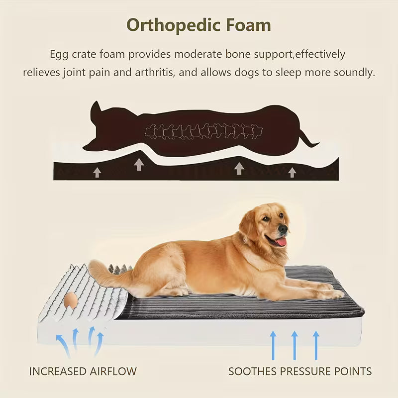 Orthopedic Dog Bed for Large Dogs