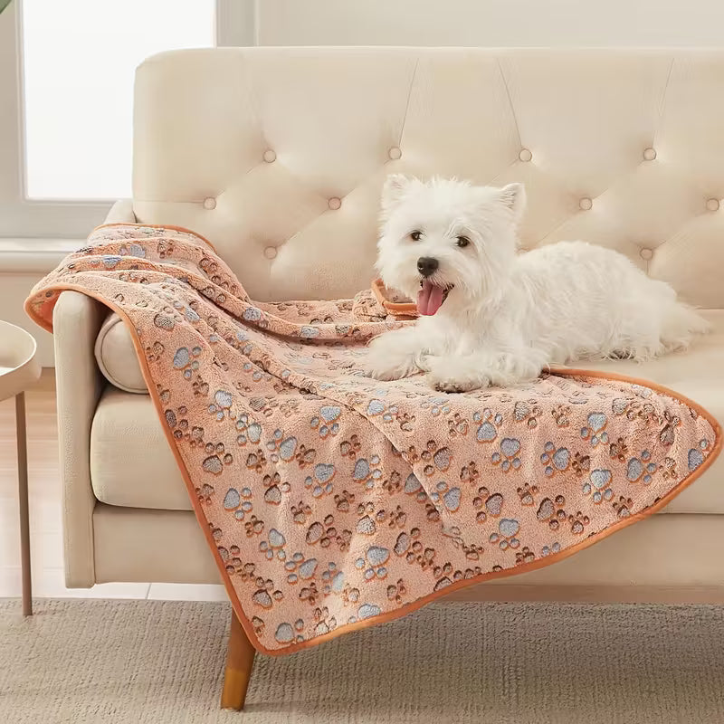 Washable Dog Fleece Blanket Set