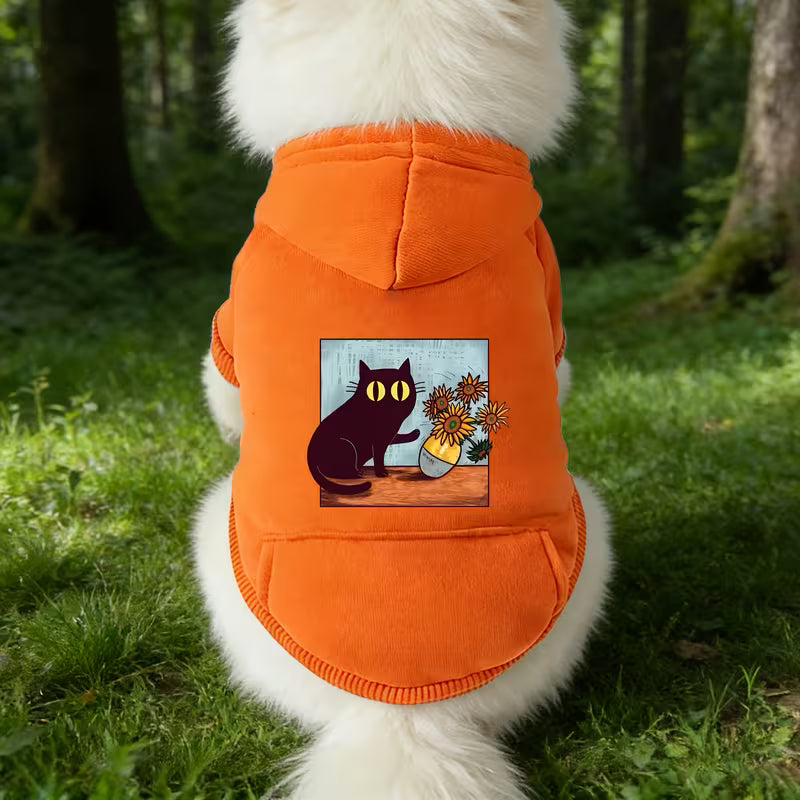 Cozy Cat Hoodie Coat