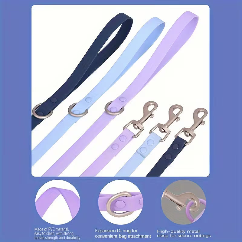 Adjustable Waterproof PVC Pet Collar