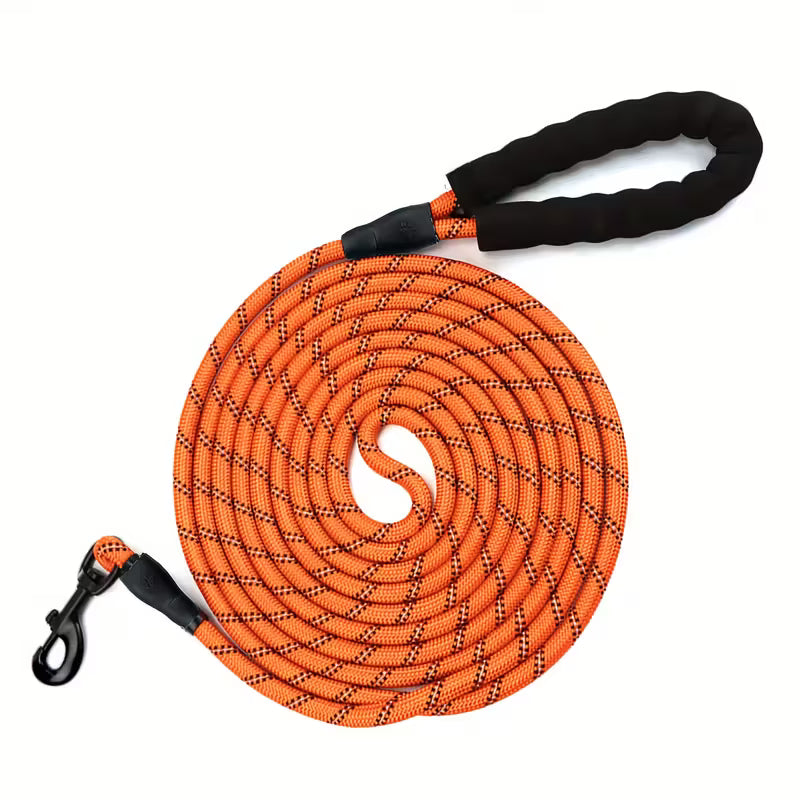 Reflective Heavy-Duty Nylon Dog Leash