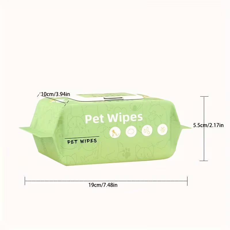 Pet Grooming Wipes (80pcs)