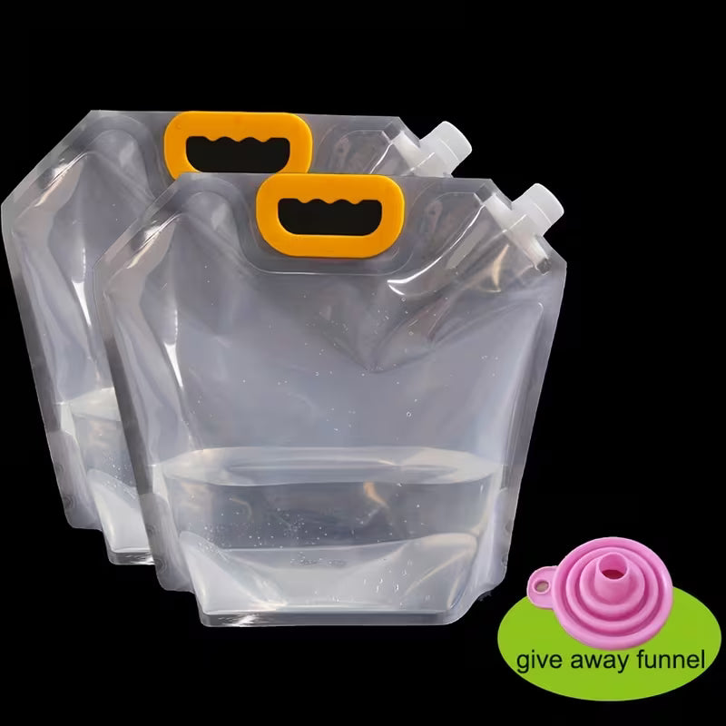Reusable Pet Food Storage Bags with Funnel