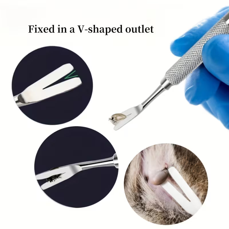 Stainless Steel Pet Tick Remover