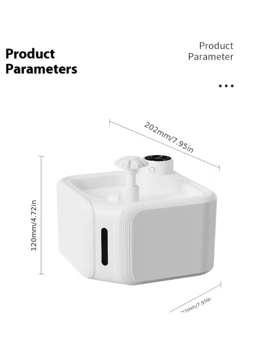 Pet Water Fountain Dispenser