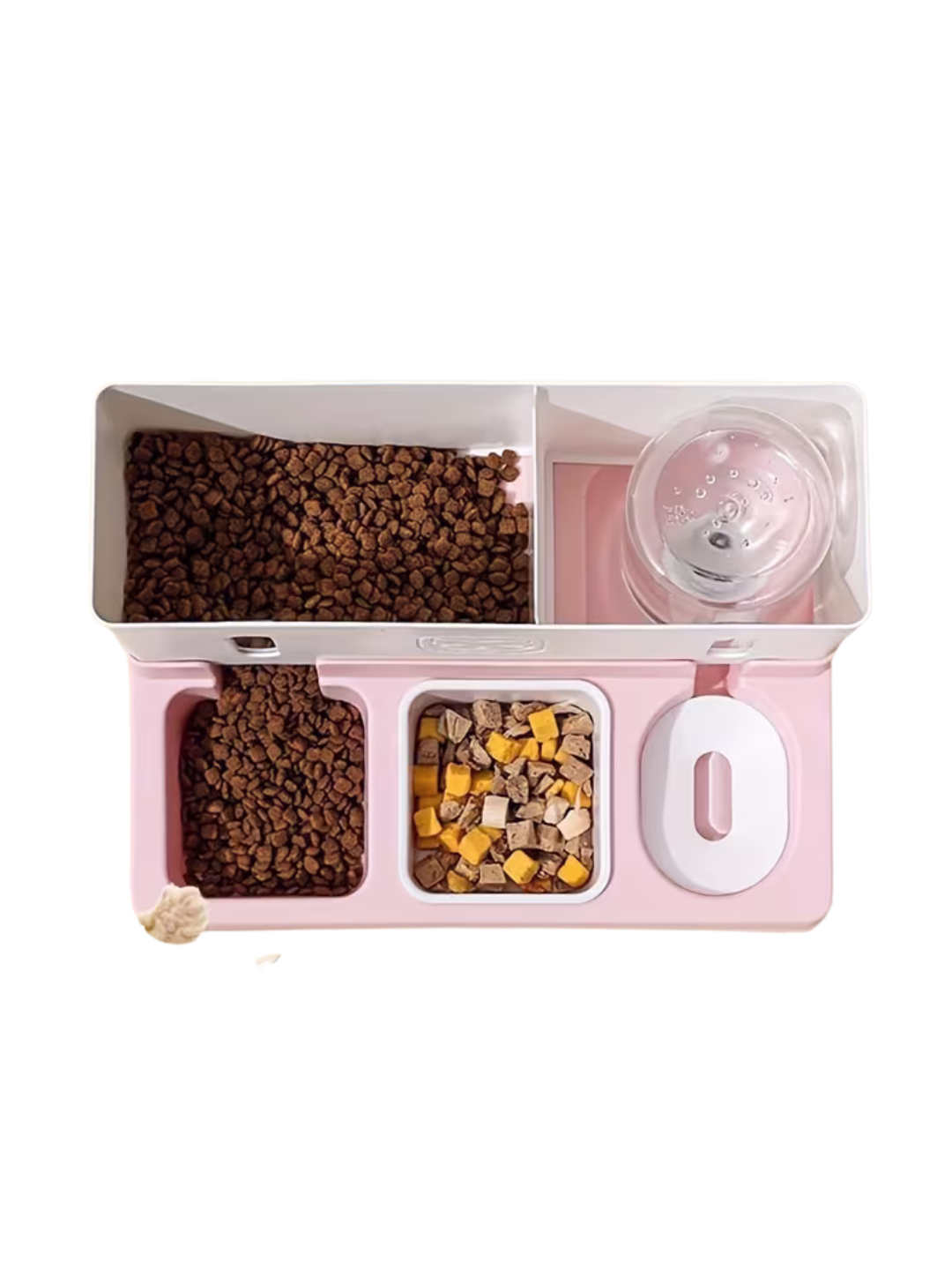 3-in-1 Automatic Pet Feeder with Water Dispenser