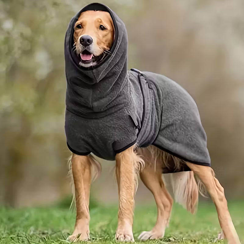 Thickened Hooded Dog Coat