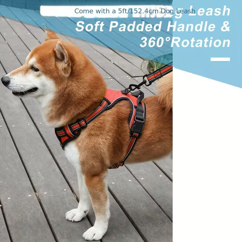 3pcs Anti-Escape Dog Harness Set