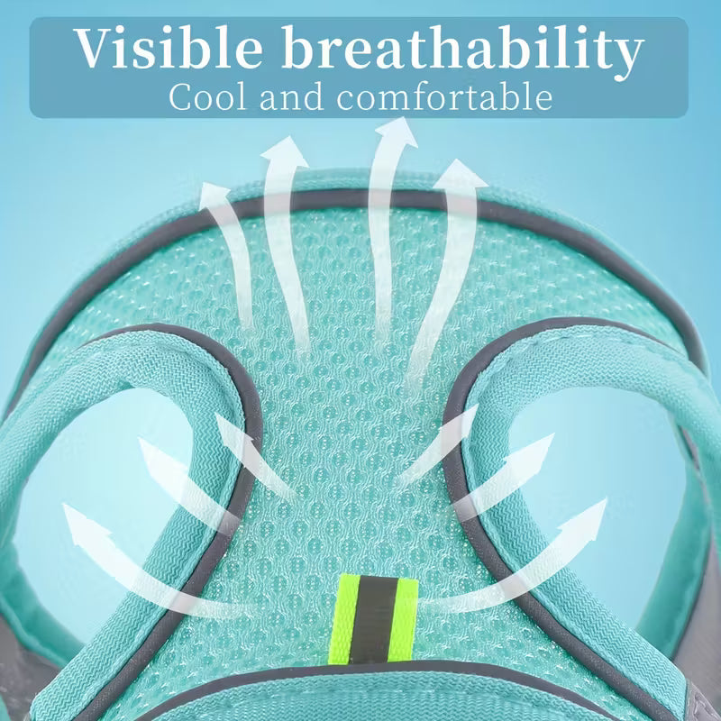 Soft Breathable Mesh Cat Harness