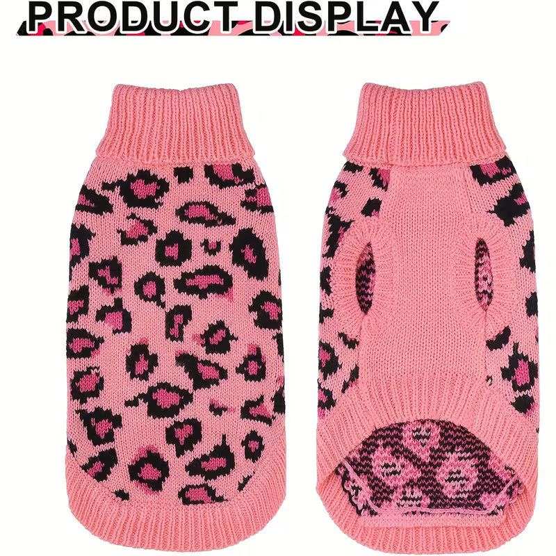 Stylish Leopard Print Pet Vest