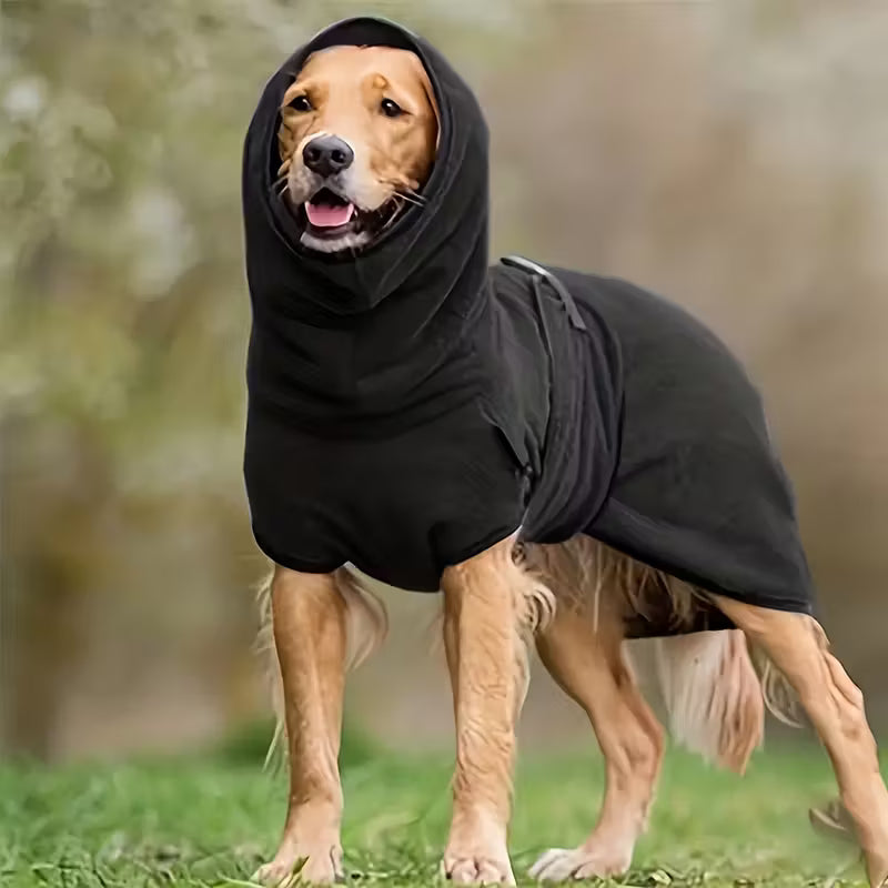 Thickened Hooded Dog Coat