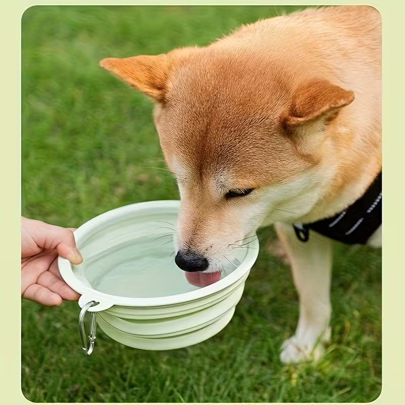 Collapsible Silicone Pet Bowl