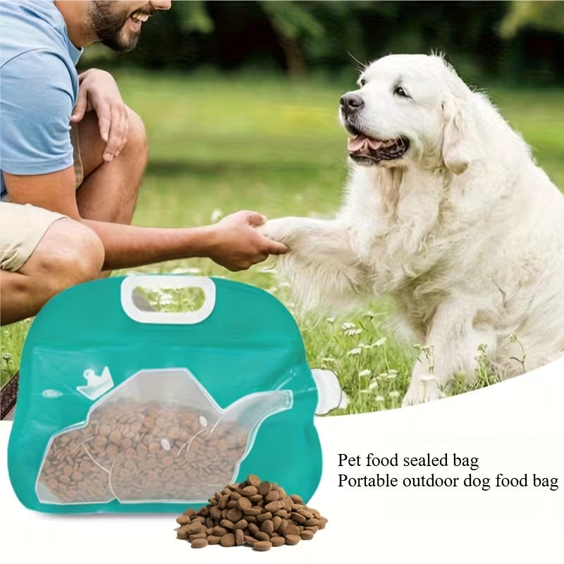 Portable Dog Food Storage Bags