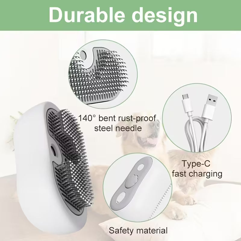 Pet Steam Brush for Cats