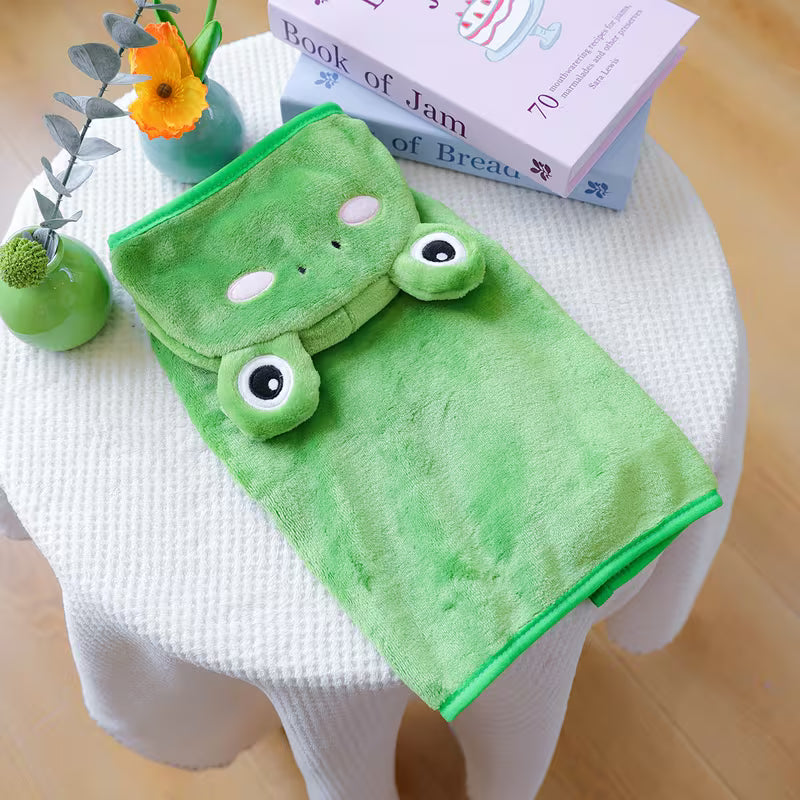 Adorable Green Frog Cat Bathrobe