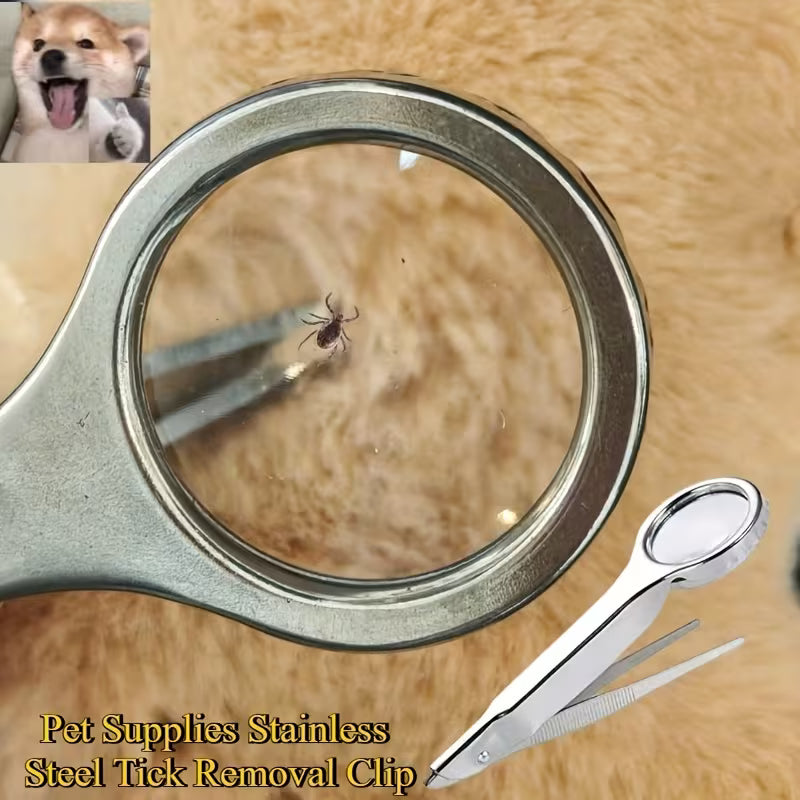 Pet Tick Remover Tweezers