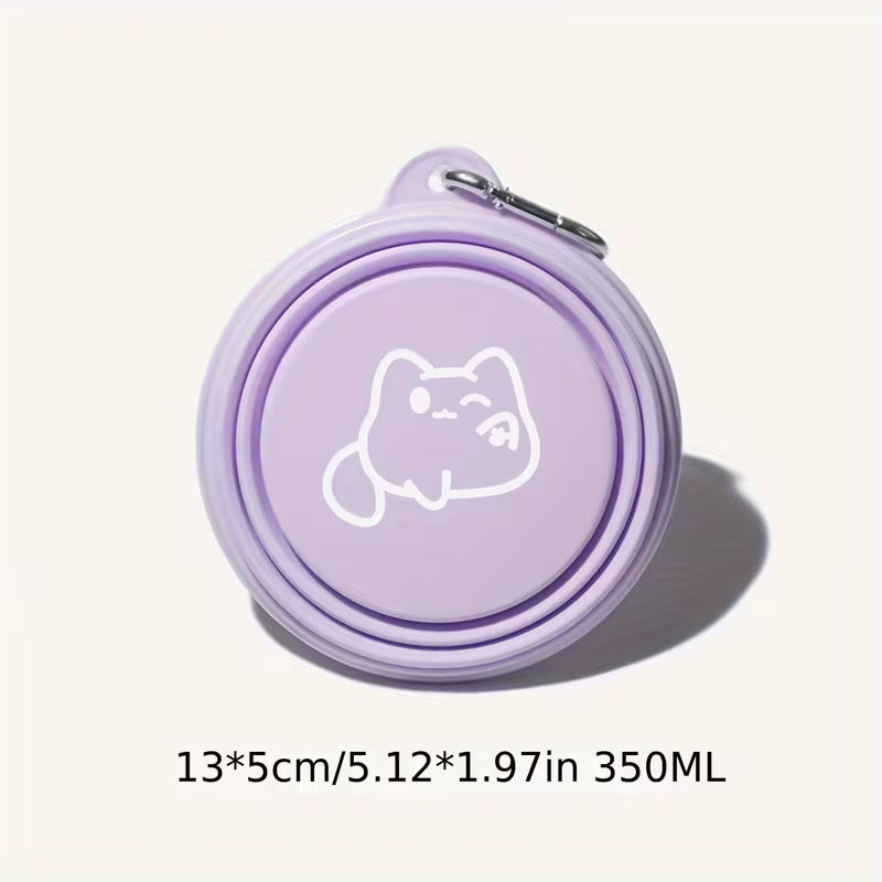 Collapsible Silicone Pet Bowl
