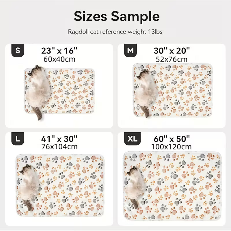 Washable Dog Fleece Blanket Set
