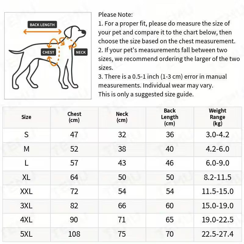 Thickened Hooded Dog Coat