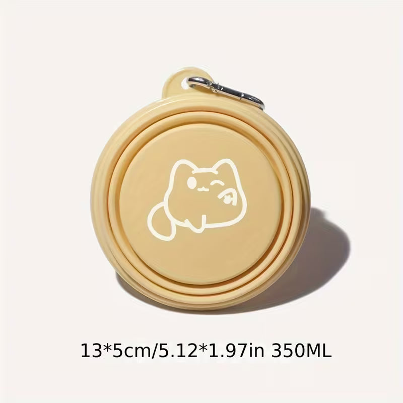 Collapsible Silicone Pet Bowl